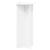Suport pentru plante 2 pcs Alb Ø40 x 80 cm Lemn prelucrat GartenMobel Dekor