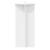 Suport pentru plante 2 pcs Alb Ø40 x 80 cm Lemn prelucrat GartenMobel Dekor
