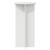 Suport pentru plante 2 pcs Alb foarte lucios 40 x 40 x 80 cm GartenMobel Dekor