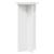 Suport pentru plante 2 pcs Alb foarte lucios 40 x 40 x 80 cm GartenMobel Dekor
