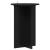 Suport pentru plante 2 pcs Negru Ø40 x 60 cm Lemn prelucrat GartenMobel Dekor