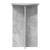 Suport pentru plante 2 pcs Gri Beton Ø40 x 60 cm Lemn prelucrat GartenMobel Dekor