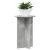 Suport pentru plante 2 pcs Gri Beton Ø40 x 60 cm Lemn prelucrat GartenMobel Dekor