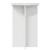 Suport pentru plante 2 pcs Alb foarte lucios Ø40 x 60 cm GartenMobel Dekor
