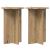 Suport pentru plante 2 pcs Stejar Artizanal Ø40 x 60 cm GartenMobel Dekor