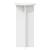 Suport pentru plante 2 pcs Alb Ø29,5 x 60 cm Lemn prelucrat GartenMobel Dekor