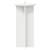 Suport pentru plante 2 pcs Alb Ø29,5 x 60 cm Lemn prelucrat GartenMobel Dekor