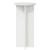 Suport pentru plante 2 pcs Alb foarte lucios Lemn prelucrat GartenMobel Dekor