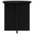 Suport pentru plante 2 pcs Negru 40 x 40 x 40 cm Lemn prelucrat GartenMobel Dekor