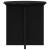 Suport pentru plante 2 pcs Negru 40 x 40 x 40 cm Lemn prelucrat GartenMobel Dekor