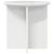 Suport pentru plante 2 pcs Alb foarte lucios 40 x 40 x 40 cm GartenMobel Dekor