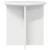 Suport pentru plante 2 pcs Alb foarte lucios 40 x 40 x 40 cm GartenMobel Dekor