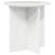 Suport pentru plante 2 pcs Alb foarte lucios 40 x 40 x 40 cm GartenMobel Dekor