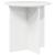 Suport pentru plante 2 pcs Alb foarte lucios 40 x 40 x 40 cm GartenMobel Dekor