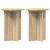 Suport pentru plante 2 pcs Stejar Sonoma Ø29,5 x 40 cm GartenMobel Dekor