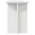 Suport pentru plante 2 pcs Alb foarte lucios Ø29,5 x 40 cm GartenMobel Dekor