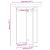 Suport pentru plante 2 pcs Lemn vechi Ø29,5 x 40 cm GartenMobel Dekor