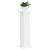 Suport pentru plante 2 pcs Alb 30,5 x 30 x 100,5 cm GartenMobel Dekor