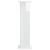 Suport pentru plante Alb foarte lucios 30,5 x 30 x 100,5 cm GartenMobel Dekor