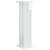 Suport pentru plante Alb foarte lucios 30,5 x 30 x 100,5 cm GartenMobel Dekor