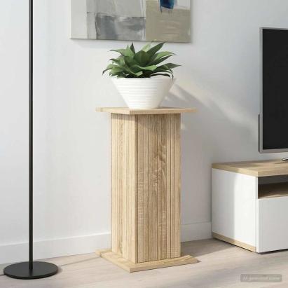 Suport pentru plante 2 pcs Stejar Sonoma 30,5 x 30 x 60,5 cm GartenMobel Dekor