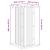 Suport pentru plante 2 pcs Lemn vechi 30,5 x 30 x 60,5 cm GartenMobel Dekor