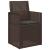 Perne de Șezut 2 pcs Antracit 47 x 36 x 2 cm Poliester GartenMobel Dekor
