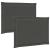 Perne de Șezut 2 pcs Antracit 47 x 36 x 2 cm Poliester GartenMobel Dekor