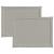 Perne de Șezut 2 pcs Gri deschis 47 x 36 x 2 cm Poliester GartenMobel Dekor