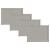 Perne de Șezut 4 pcs Gri deschis 47 x 36 x 2 cm Poliester GartenMobel Dekor