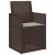Perne de Șezut 4 pcs Gri deschis 47 x 36 x 2 cm Poliester GartenMobel Dekor