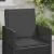 Perne pentru șezut și spătar 2 pcs Antracit 47 x 45 x 2 cm GartenMobel Dekor
