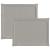 Perne pentru șezut și spătar 2 pcs Gri deschis 47 x 45 x 2 cm GartenMobel Dekor