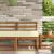 Perna pentru canapea de exterior Crem 60 x 60 x 8 cm Poliester GartenMobel Dekor