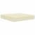 Perna pentru canapea de exterior Crem 60 x 60 x 8 cm Poliester GartenMobel Dekor