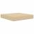 Perna pentru canapea de exterior Bej 60 x 60 x 8 cm Poliester GartenMobel Dekor
