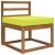 Perna pentru canapea de exterior Verde 60 x 60 x 8 cm Poliester GartenMobel Dekor