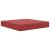 Perna pentru canapea de exterior bordo 60 x 60 x 8 cm Poliester GartenMobel Dekor