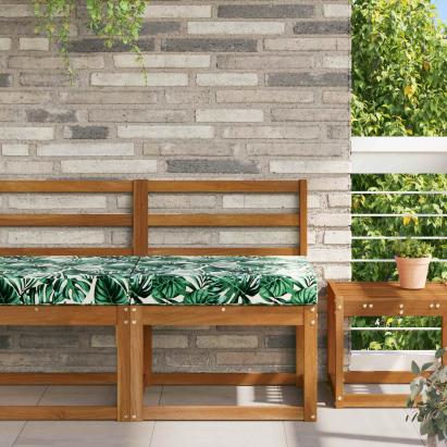 Perna pentru canapea de exterior Model cu frunze 60 x 60 x 8 cm GartenMobel Dekor