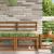 Perna pentru canapea de exterior Design cu frunze Poliester GartenMobel Dekor