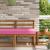 Perna pentru canapea de exterior Roz 60 x 60 x 8 cm Poliester GartenMobel Dekor