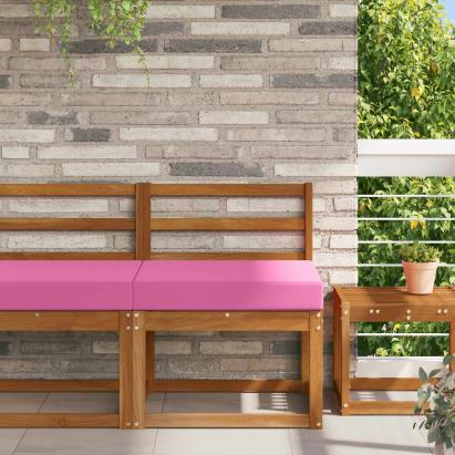 Perna pentru canapea de exterior Roz 60 x 60 x 8 cm Poliester GartenMobel Dekor