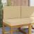 Perna pentru canapea de exterior 2 pcs Bej Poliester GartenMobel Dekor