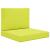 Perna pentru canapea de exterior 2 pcs Verde Poliester GartenMobel Dekor