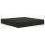 Perna pentru canapea de exterior 2 pcs Negru Poliester GartenMobel Dekor