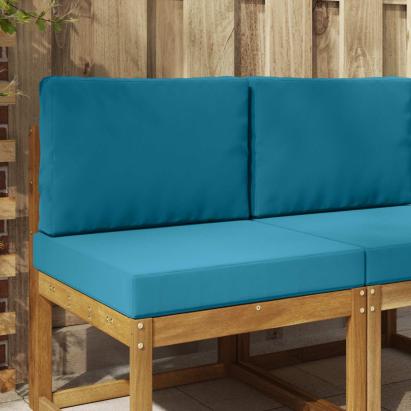 Perna pentru canapea de exterior 2 pcs Albastru regal Poliester GartenMobel Dekor