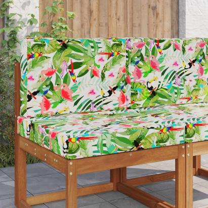 Perna pentru canapea de exterior 2 pcs colorat Poliester GartenMobel Dekor