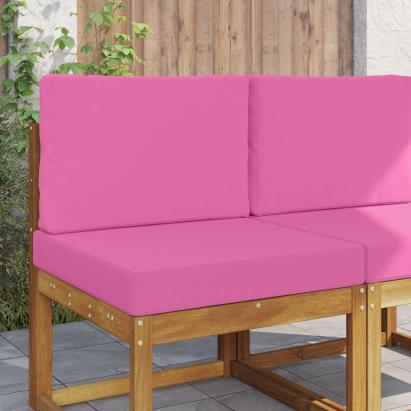 Perna pentru canapea de exterior 2 pcs Roz Poliester GartenMobel Dekor
