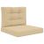 Perna pentru canapea de exterior 2 pcs Bej Poliester GartenMobel Dekor