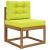 Perna pentru canapea de exterior 2 pcs Verde Poliester GartenMobel Dekor